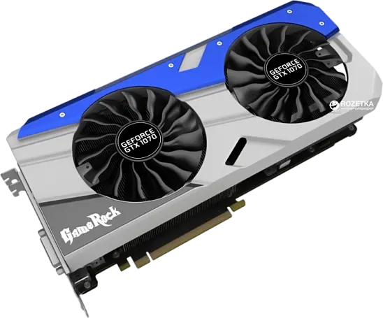 Відеокарта GeForce GTX 1070 8GB Palit GameRock (NE51070T15P2-1041G) Б/В - фото 2