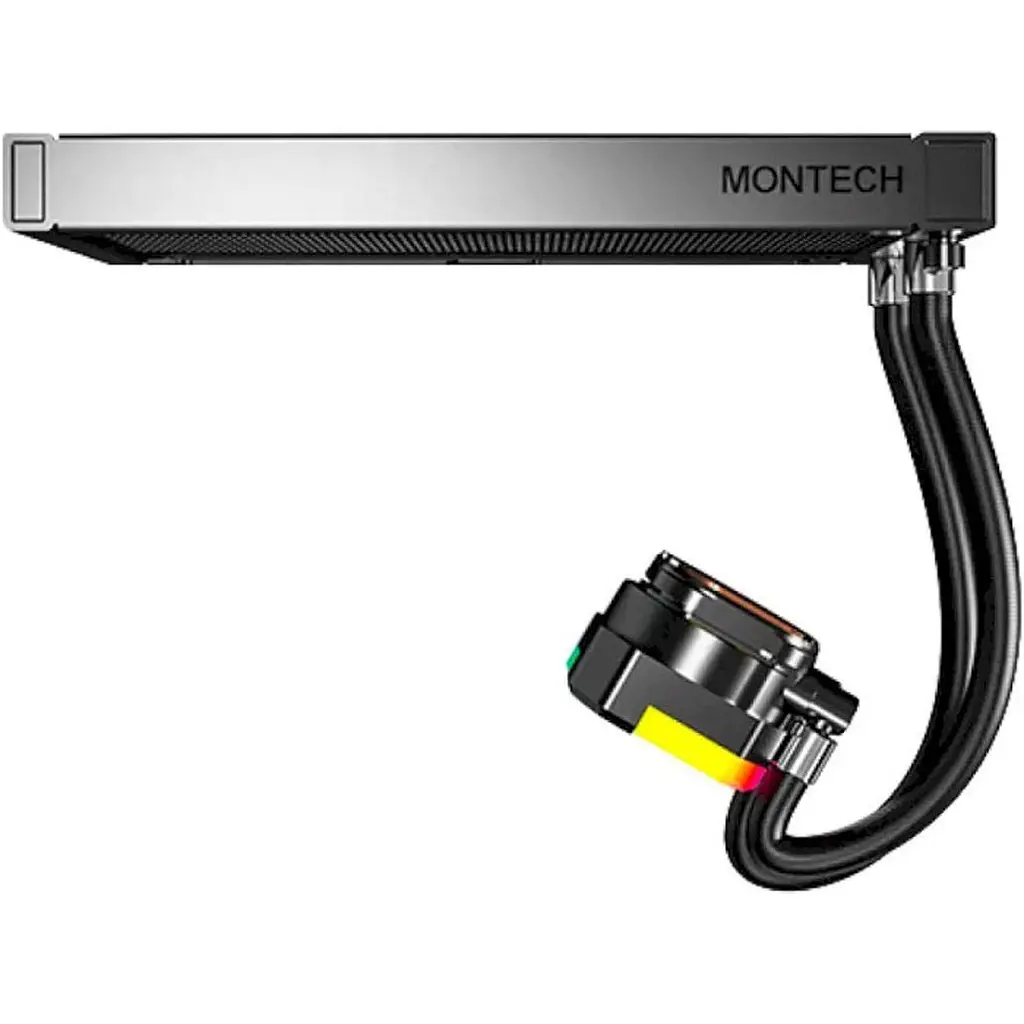 Система водяного охлаждения MONTECH HyperFlow ARGB 240 Black [151298] - фото 3