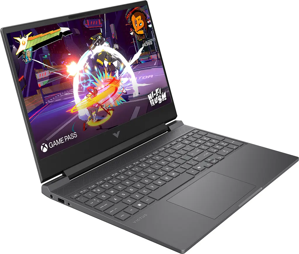 Ноутбук HP Victus 15-fa2703ua 15.6 FHD IPS,300n/i5-13420H (4.6)/16Gb/SSD512Gb/RTX 2050, 4GB/DOS/Сірий (BF1H1EA) - фото 2