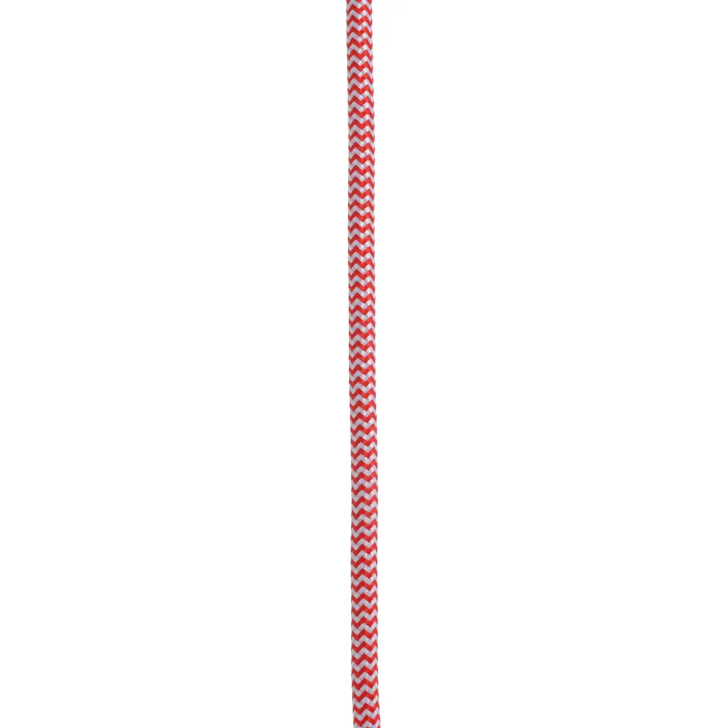 Декоративний кабель Brille IU-2 у тканинному обплетенні 2x0.75 RED/WH (1 м) 42-129 червоно-білий - фото 2