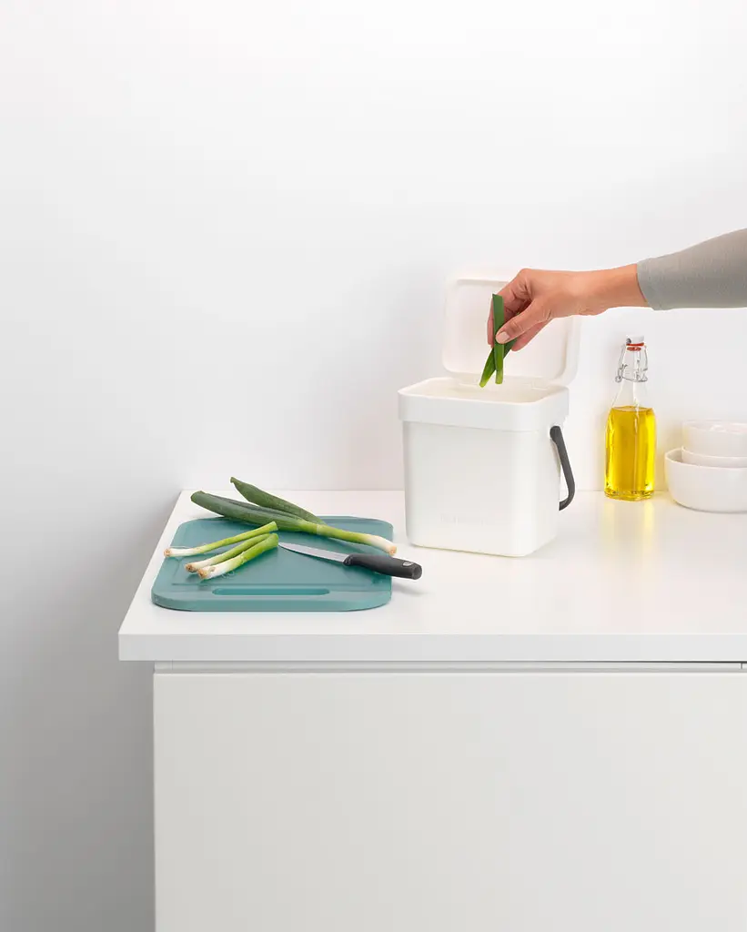 Відро сміттєве Brabantia Sort&Go, білий, 3 л (209864) - фото 2