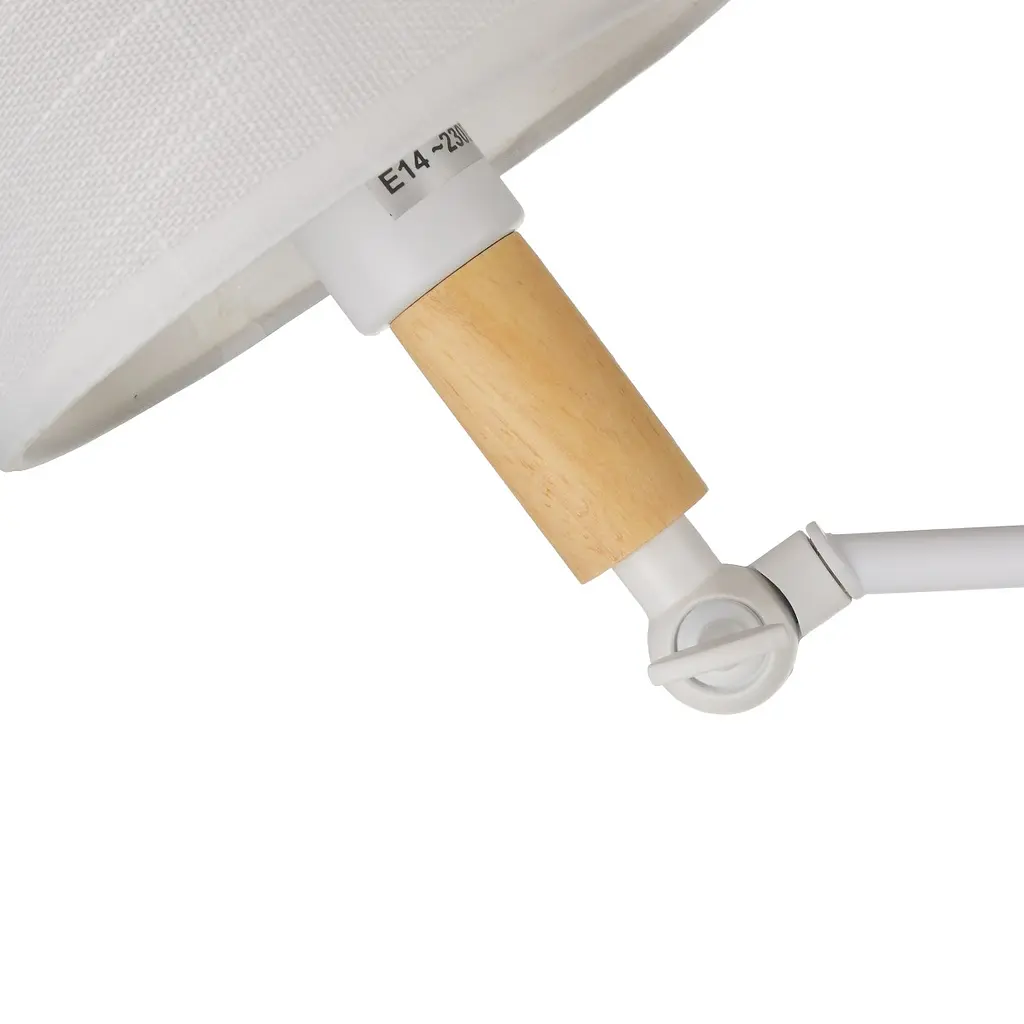 Люстра Brille E14 60W WH (BKL-497S/3) - фото 4