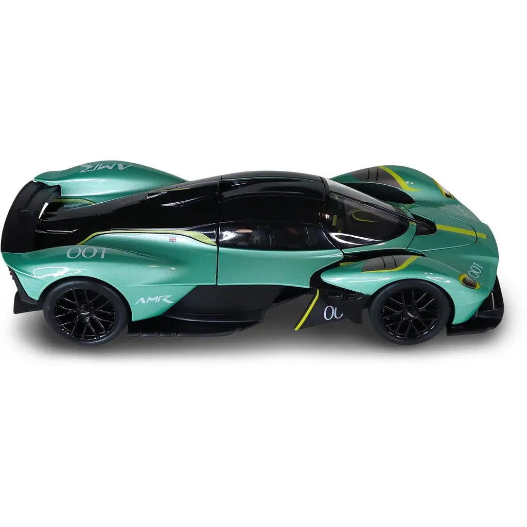 Автомодель - Aston Martin Valkyrie зелений 1:18 (250938AMVKSG) - фото 6