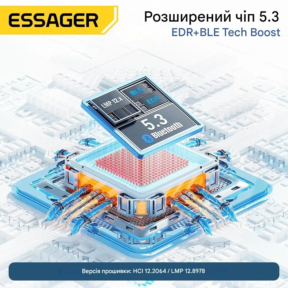 Адаптер Essager USB Bluetooth 5.3 - фото 5