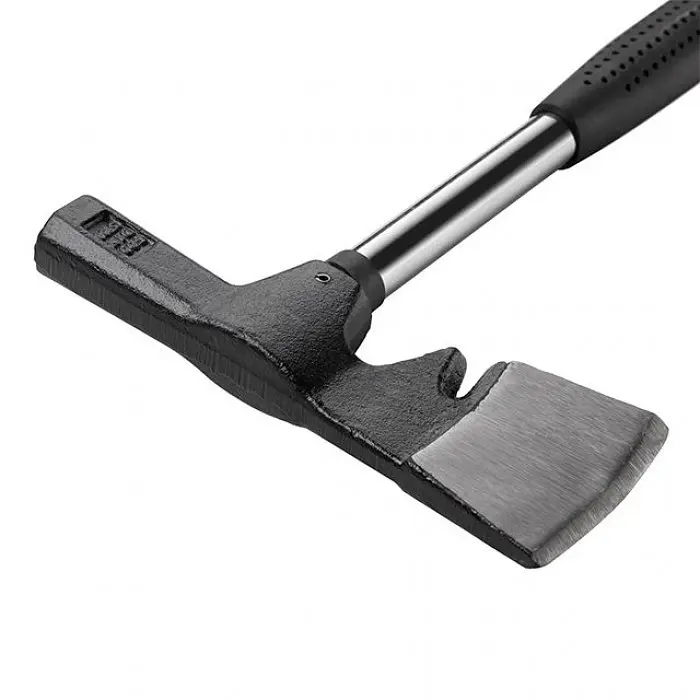 Топор монтажный INTERTOOL HT-0260, 600 г, с металлической ручкой и гвоздодёром - фото 3