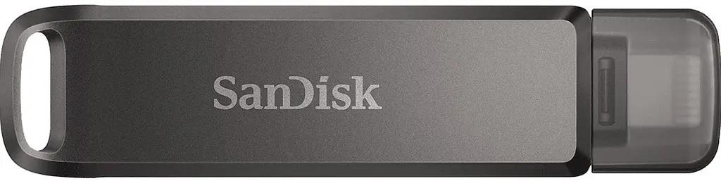 USB флеш-накопичувач SanDisk iXpand Luxe 64GB Lightning + USB-C Black (SDIX70N-064G-GN6NN) [59664] - фото 2