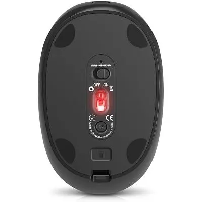 Компьютерная мышка Real-El RM-440W Wireless/Bluetooth Black (EL123200045) - фото 4