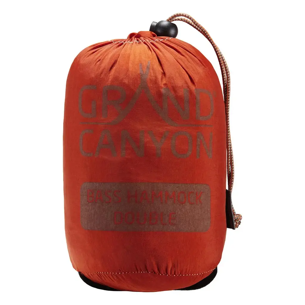 Гамак туристический двухместный Grand Canyon Bass Hammock Double 320х230 см до 180 кг оранжевый - фото 3