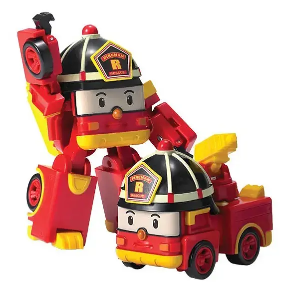 Мини-трансформер Robocar Poli Рой 7,5 см (83049) - фото 3