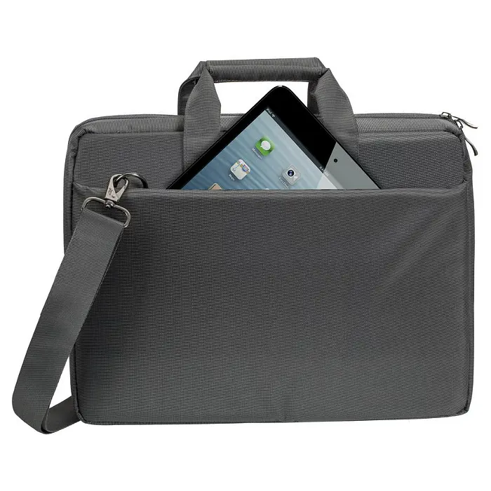Сумка для ноутбука RivaCase 15.6" 8231 Grey - фото 4