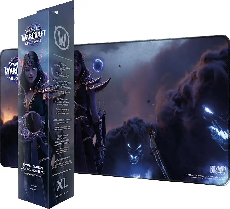 Ігрова поверхня World Of Warcraft Midnight Xalatath (Варкрафт) XL (FBLMPWOWMNXTH25XL) - фото 3