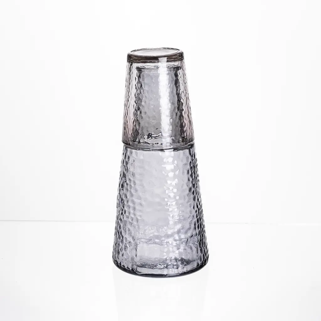 Кувшин 800 мл со стаканом 1 шт по 250 мл Прозрачный Yiwu HP-19-TH-1 - фото 3