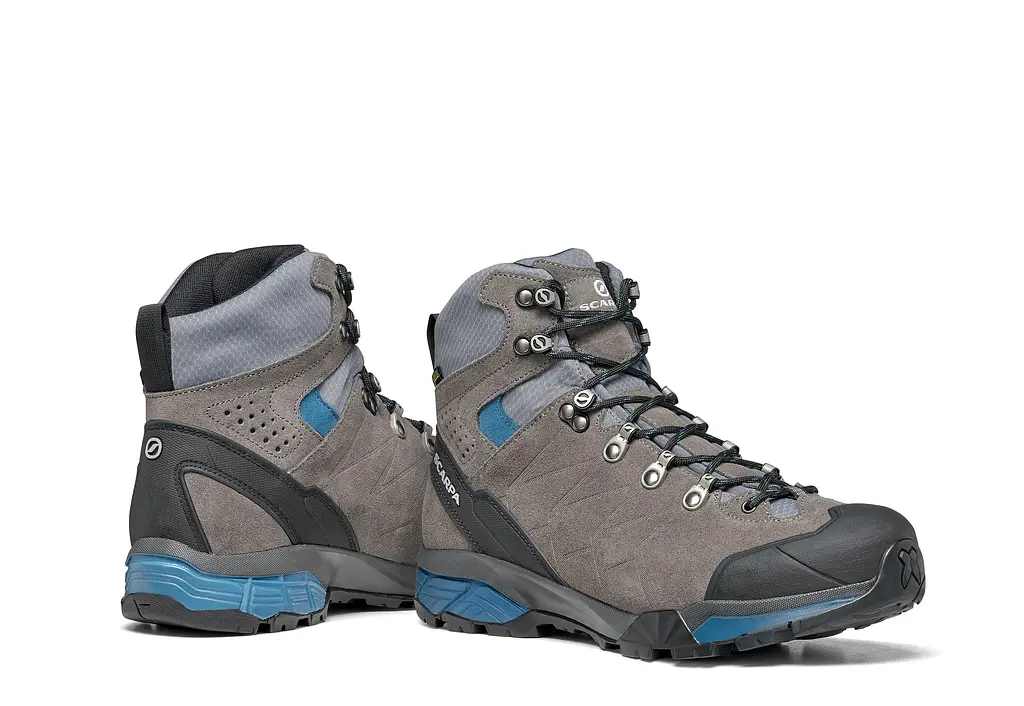 Ботинки мужские Scarpa ZG Trek GTX Wide 39 Серый-Голубой - фото 2