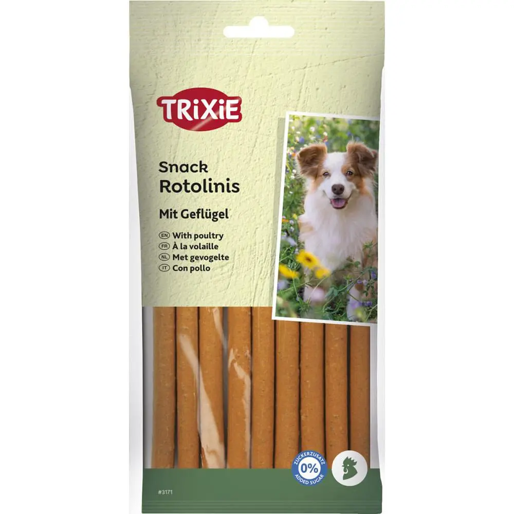 Ласощі Trixie Soft Snack Rotolinis для собак палички з м'ясом свійських птахів 120 г (арт.3171)