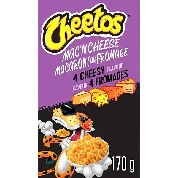 Макарони із сиром Cheetos Mac'n Cheese Four Cheesy 168г - фото 2