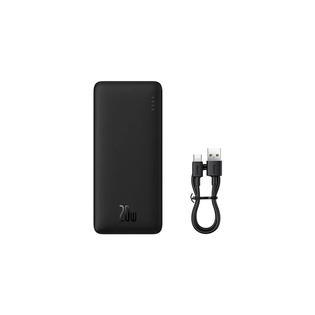 Батарея універсальна Baseus Airpow 30000mAh 20W PD/3.0, QC/3.0, black (PPQD090101) - фото 10