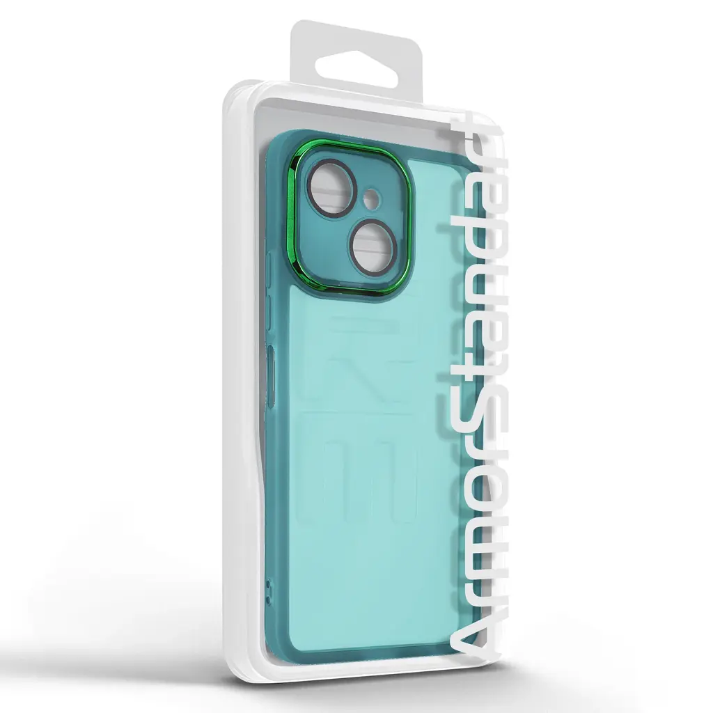 Чохол ArmorStandart Shade для Tecno Spark 40C 4G Dark Green - фото 3
