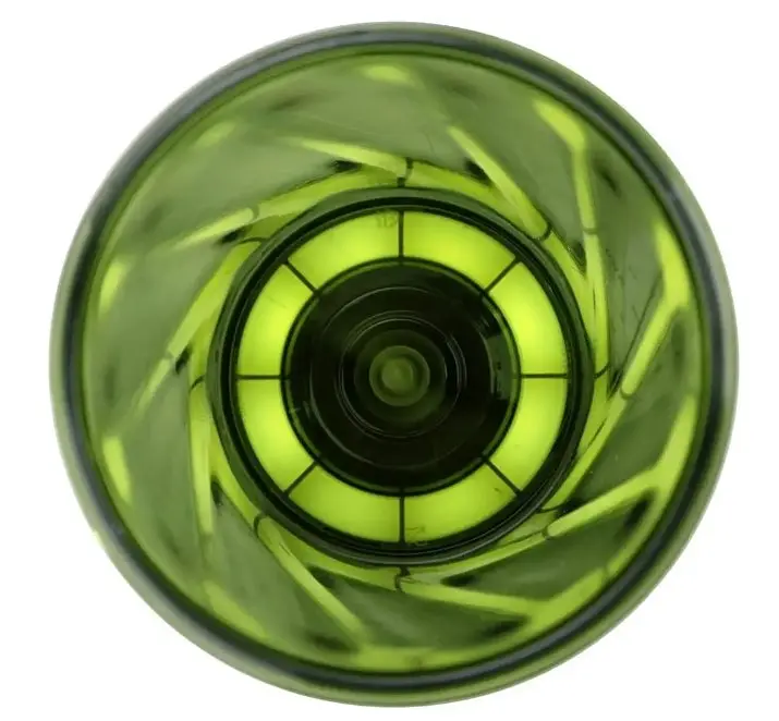 Шейкер спортивний електричний VOLTRX VortexBoost 600 мл Tritan Green (Vortex_Green) - фото 2