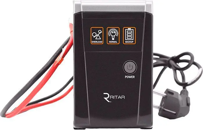 Джерело безперебійного живлення [ДБЖ] Ritar RTSW-600NL12 LED [92014] - фото 3