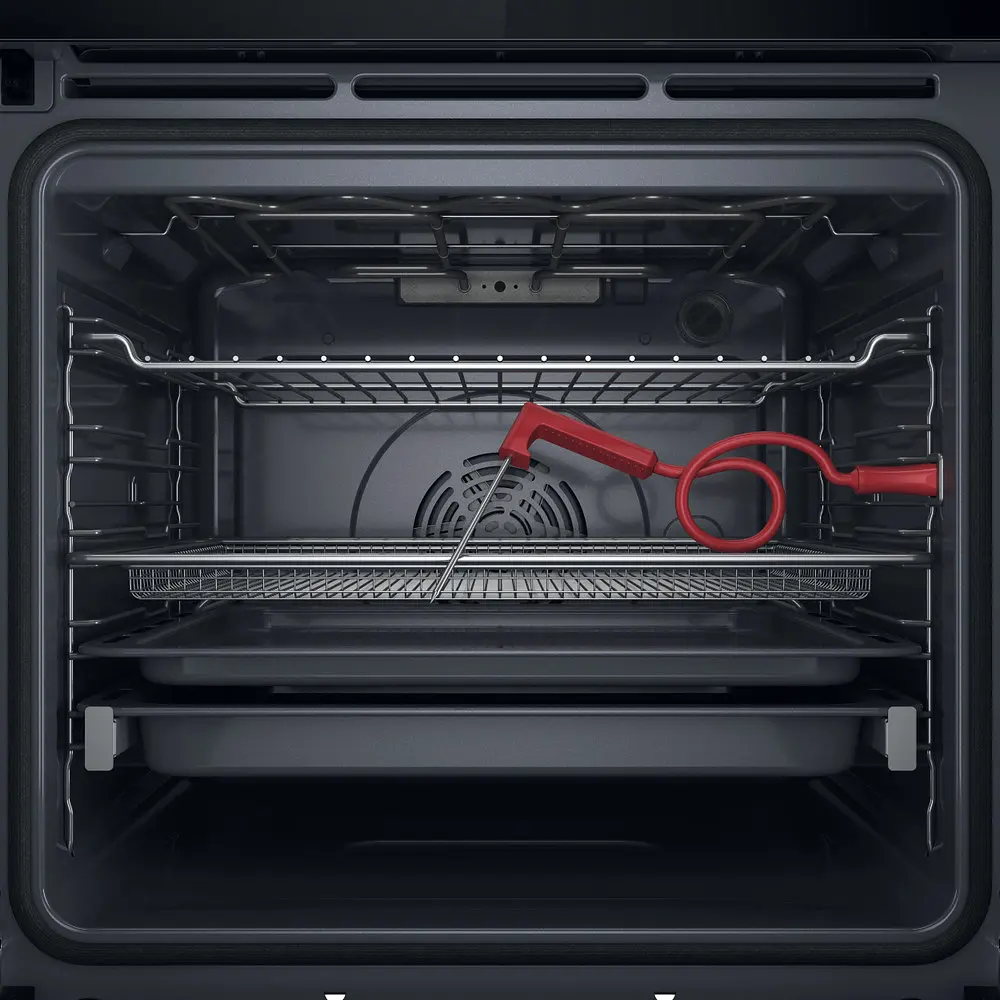 Whirlpool Духовий шафа Whirlpool електричний, 73л, A+, дисплей, конвекція, піроліз, телескопічні напрямні, чорний - фото 2