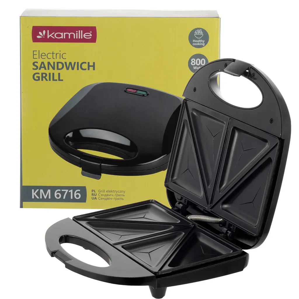 Сендвічниця Kamille KM-6716 - фото 7