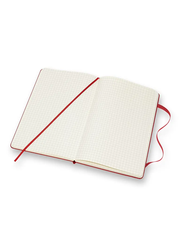 Записник Moleskine Classic середній, Клітинка Червоний (QP061F2) - фото 4