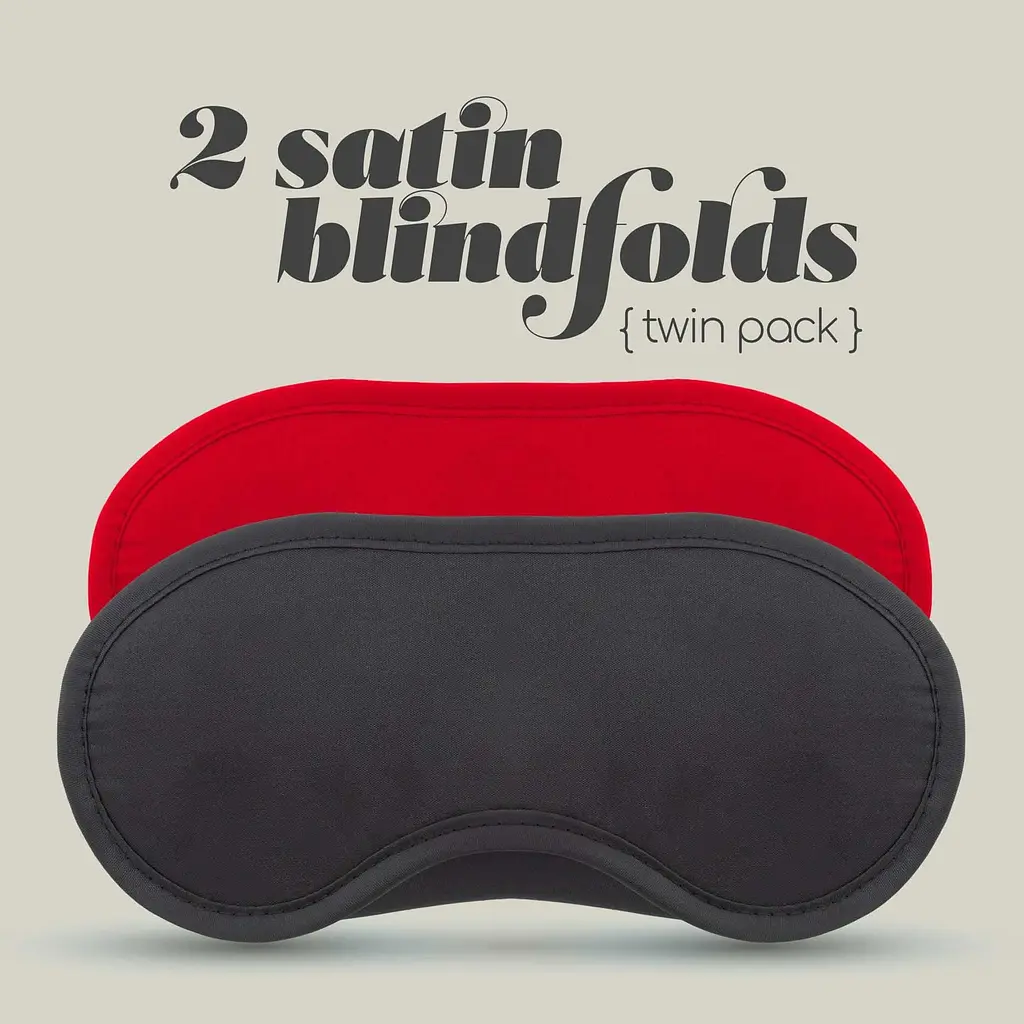 Маска на очі Crushious 2 Satin Blindfolds, 2 шт (мульти) - фото 2