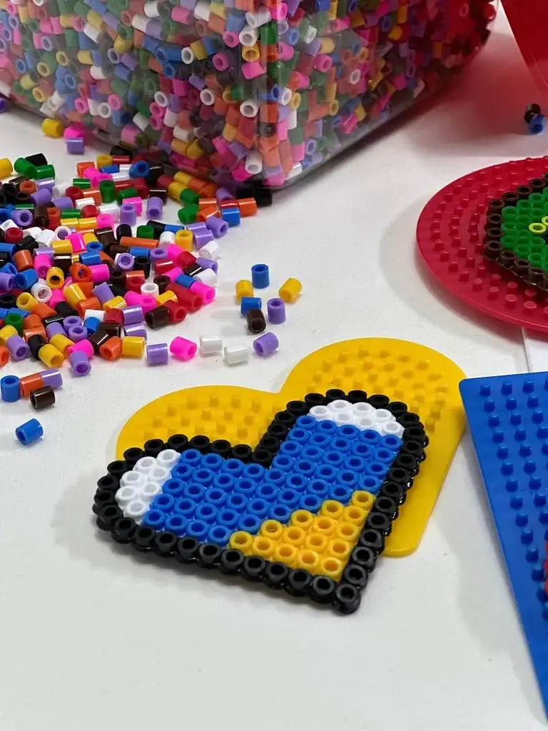 Набір форм для термомозаїки IKEA, 4 предмети практичні пластини для творчих візерунків - фото 5