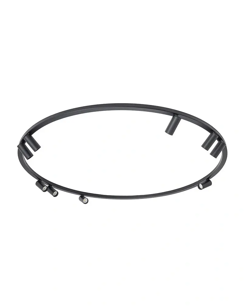 Люстра Nowodvorski 11950 Fourty Round GU10 R35 9x10W IP20 черная - фото 5