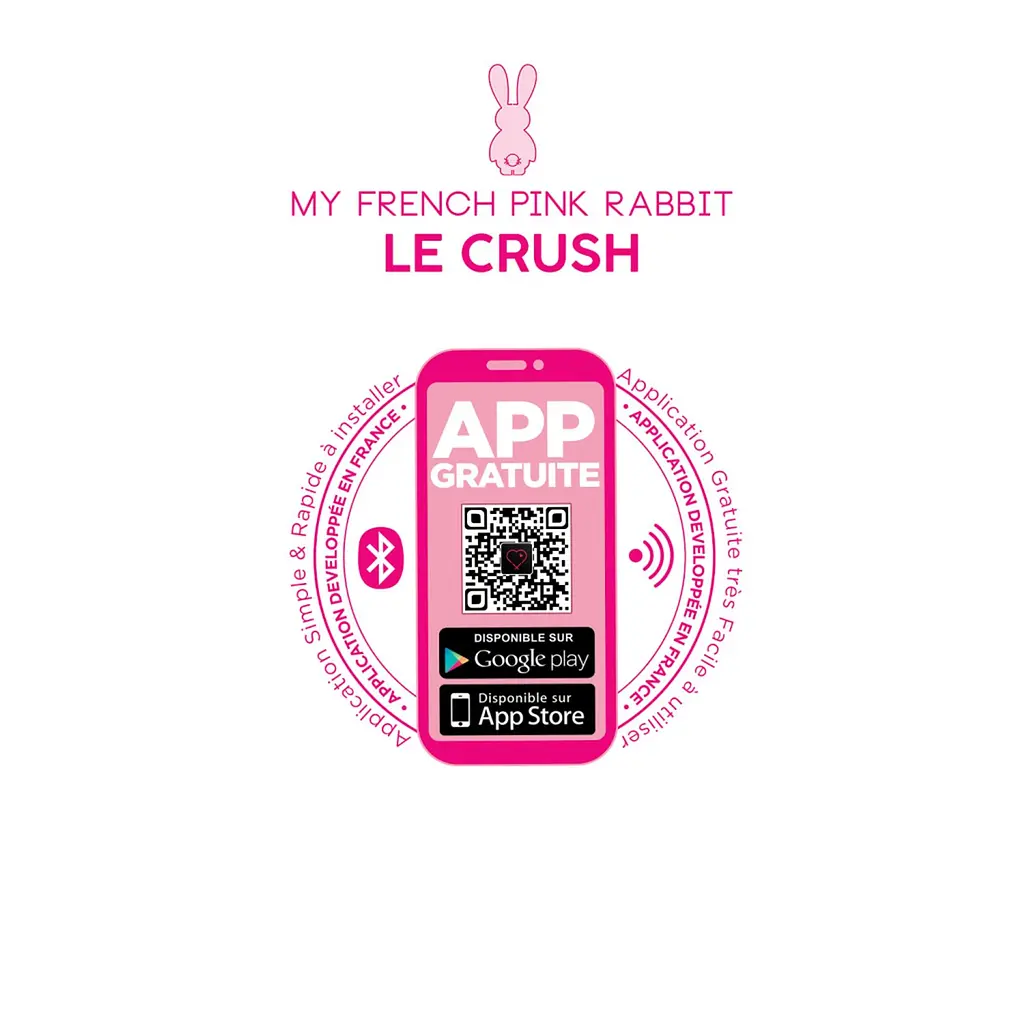 Віброяйце Clara Morgane Le Crush Fushia, 18 см (фуксія) - фото 6