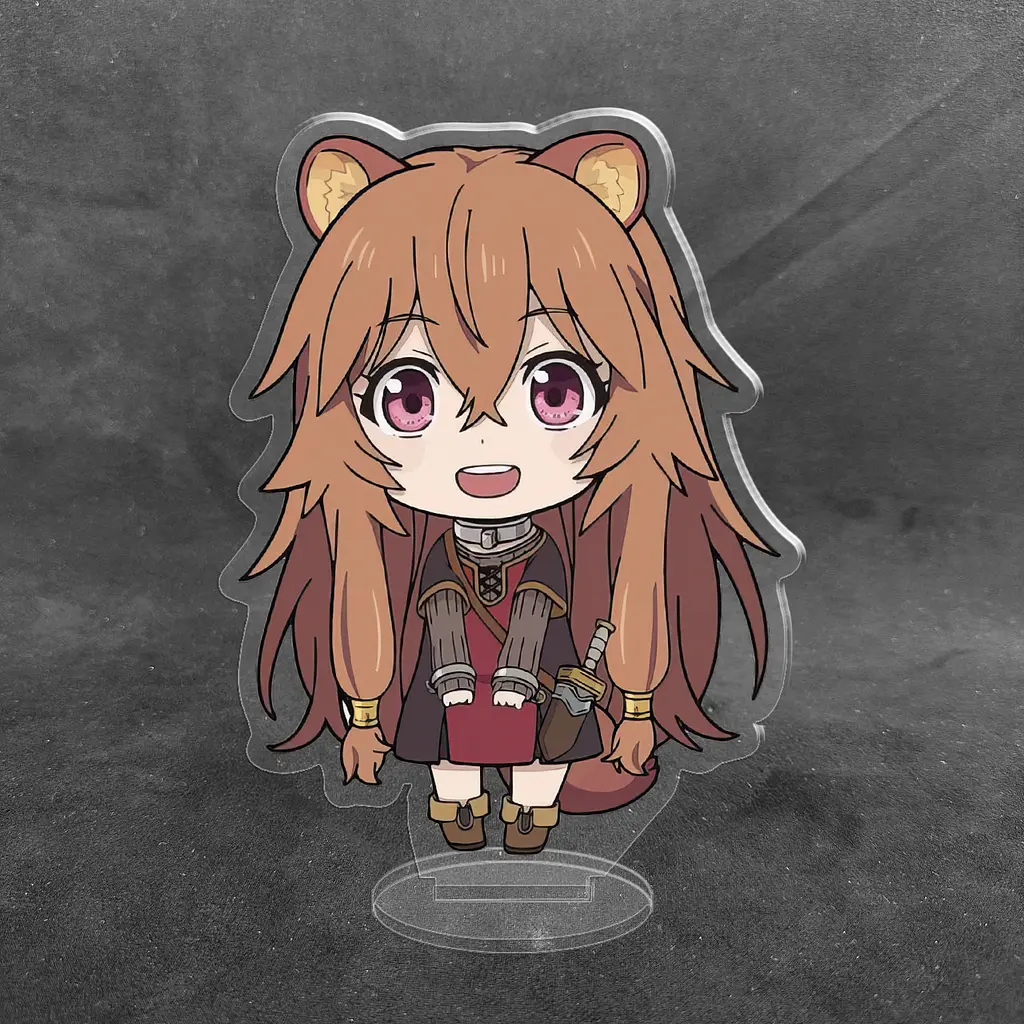 Акрилова колекційна фігурка Чібі Chibi Сходження Героя Щита - Рафталія 10 см