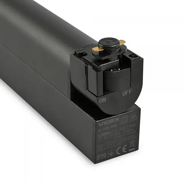 LED світильник трековий VIDEX TR06 15W 4100K 220V чорний - фото 7