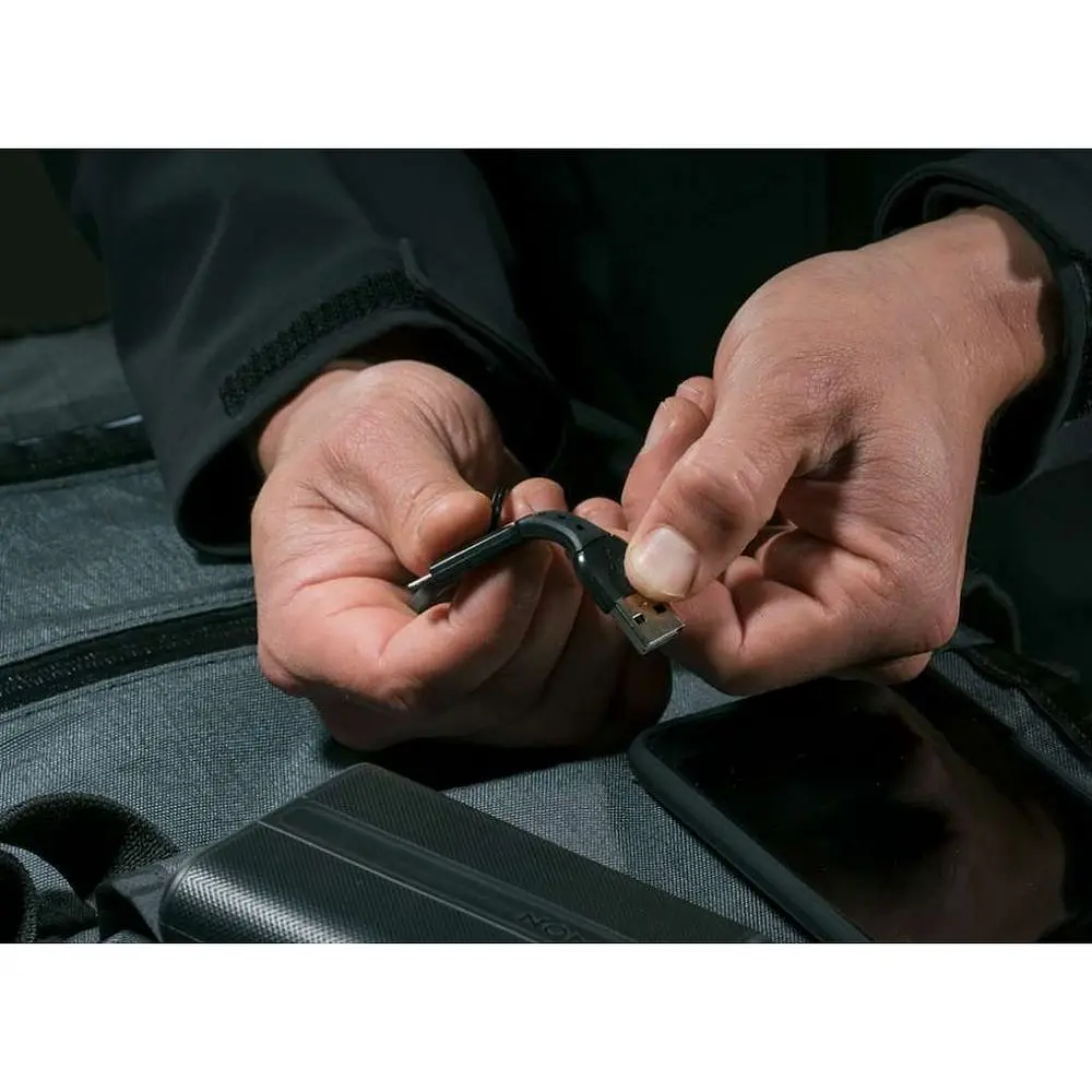 Кабель USB-A to Lightning Nomad Key Apple Black (KEY-LIGHTNING) - фото 3