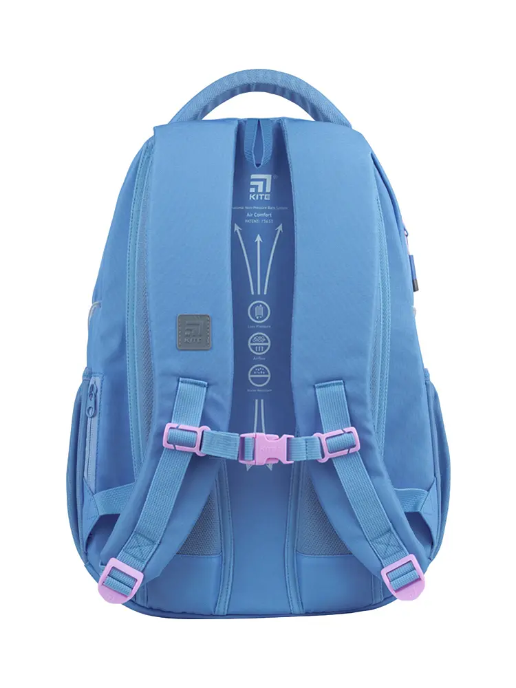 Рюкзак для дівчинки Kite Education teens колір блакитний KITE ЦБ-00225141 - фото 3