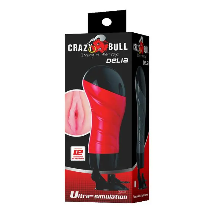Мастурбатор Pretty Love Crazy Bull Delia Vagina (тілесний) - фото 9