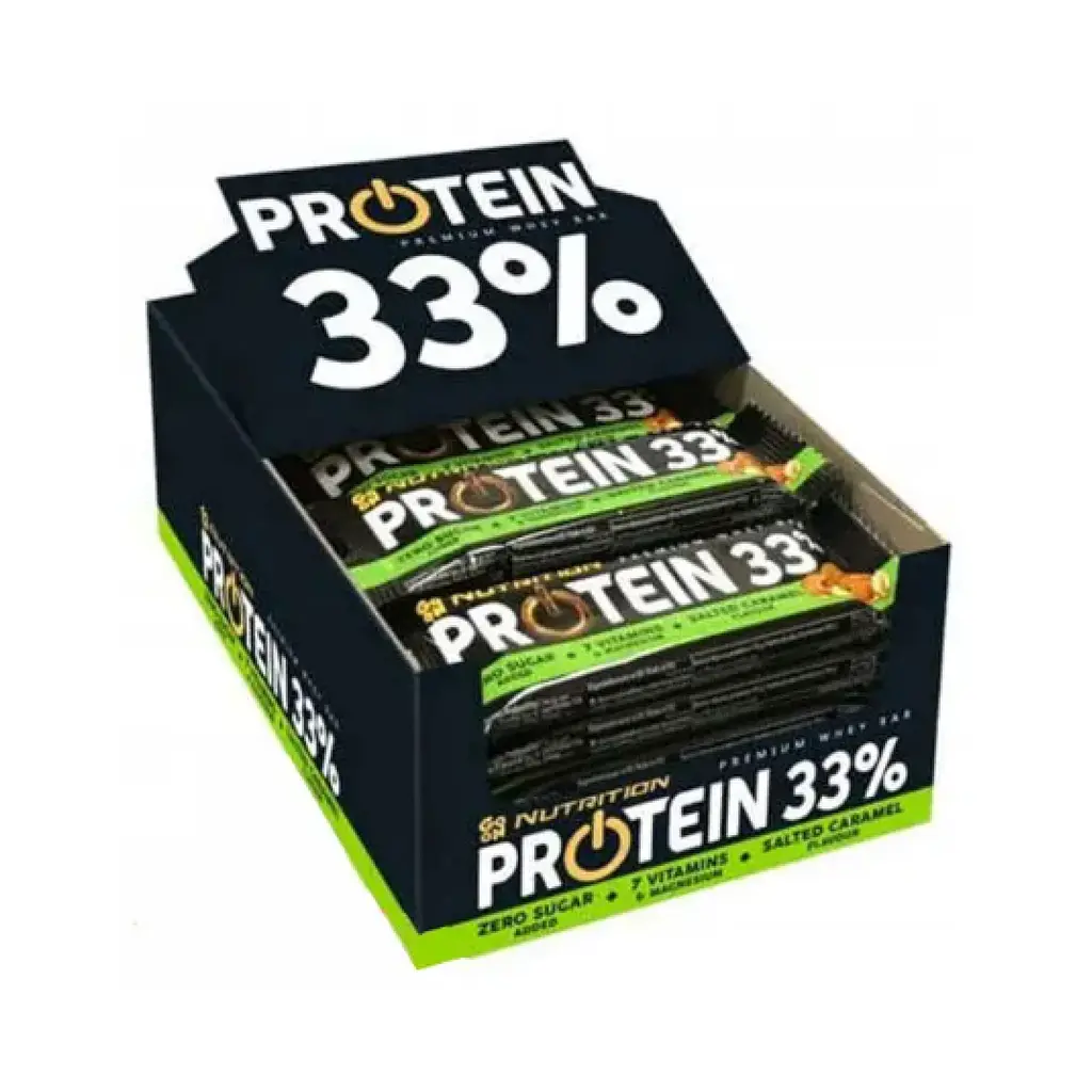 Protein 33% Bar — 25 × 50 г Salted caramel