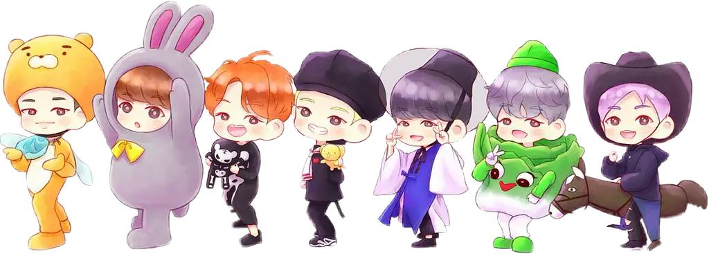 Кружка GeekLand Bangtan Boys BTS Chibi Fan BTS.02.22 - фото 4