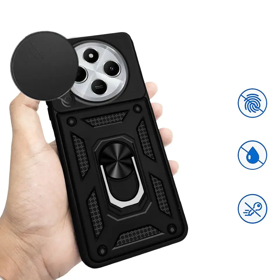 Панель BeCover Military для Xiaomi Redmi A4 5G Black (712875) - фото 3