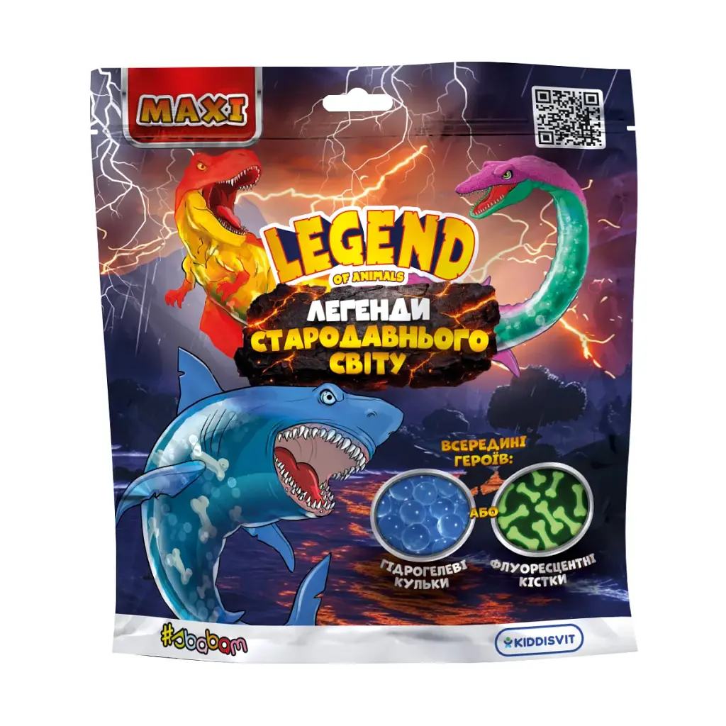 Антистрес #sbabam сюрприз у вигляді тварини серії Legend of animals Максі – Легенди стародавнього світу (23/CN24)