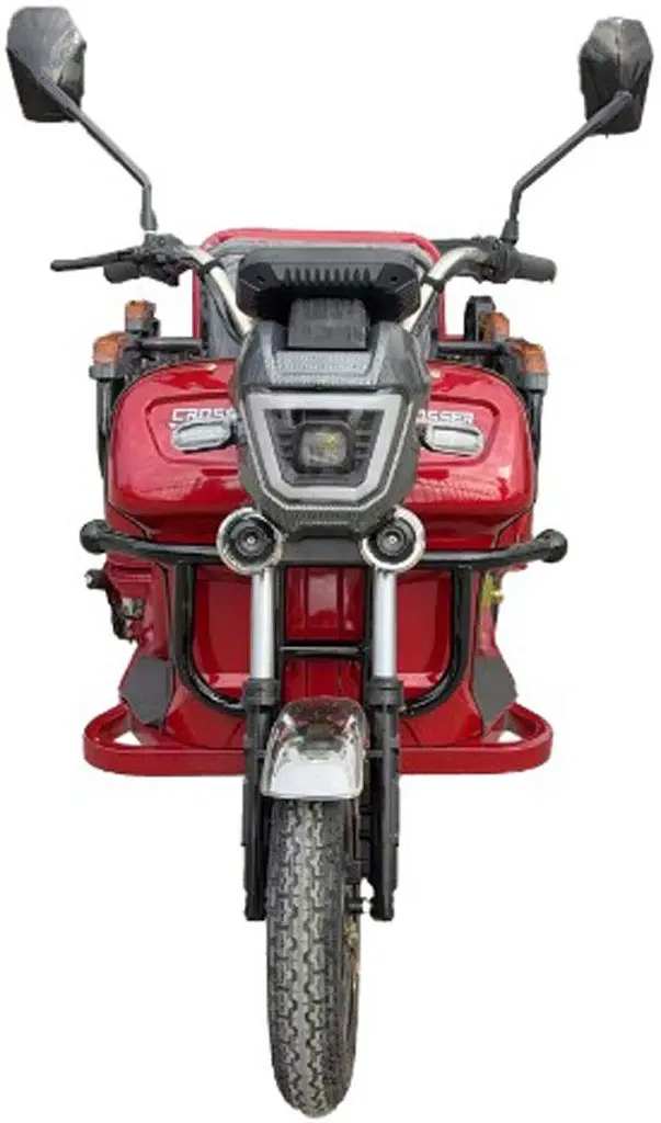 Электроскутер Грузопассажирский Crosser CARGO 10 трехколесный (1500W 60V, 32Ah) Красный - фото 4