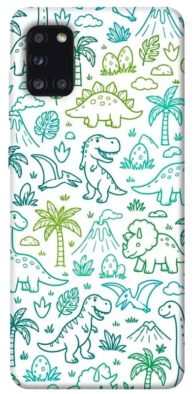TPU чохол Demsky Dino pattern для Samsung Galaxy A31