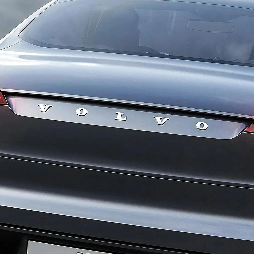 Емблема напис VOLVO хром 537х26мм пластик (на скотчі) - фото 2
