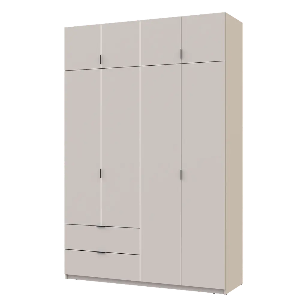 Розпашна Шафа для одягу Doros Лукас Кашемір 160х50х240 (80737728)