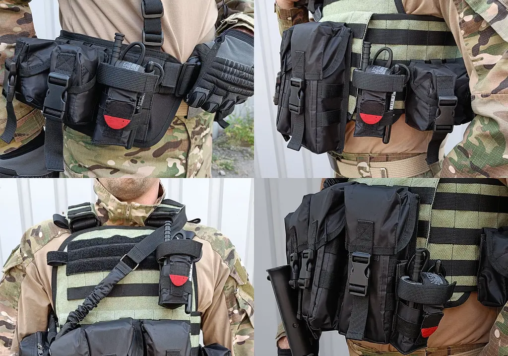 Підсумок під турникет чорний (MOLLE, CAT, підсумок на розгрузку, жилет, РПС) - фото 4