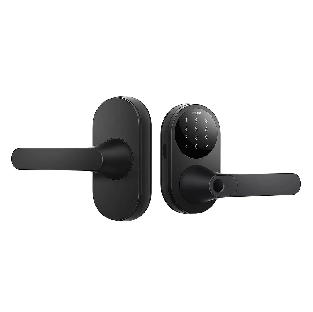 Розумний дверний замок Aqara U300 Smart Door Lock (ZNMS29LM) Чорний - фото 2