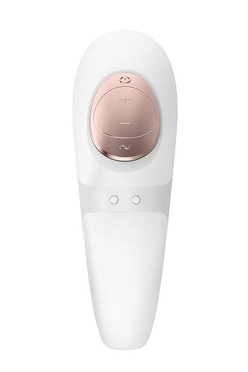 Вибратор с вакуумной стимуляцией для пар Satisfyer Pro 4 Couples 12.3 см белый - фото 5