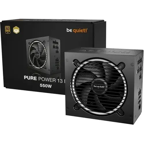 Блок живлення 550 Вт, Pure Power 13 M, Black, модульний be quiet! teh0028842 - фото 4