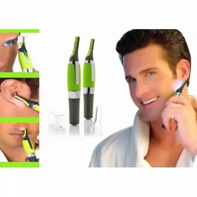 Триммер универсальный Digital Micro Touch Max для носа, ушей и т.д. Зеленый - фото 2