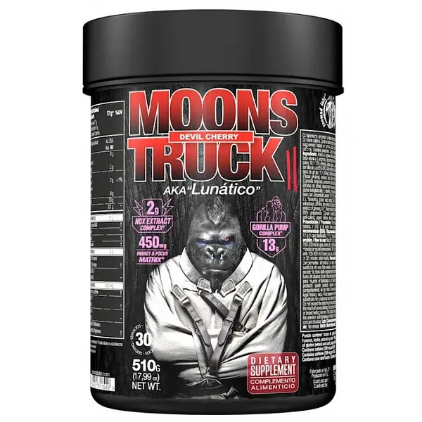 Передтренувальний комплекс Zoomad Labs Moonstruck II Pre-workout, 510 грам - Вишня