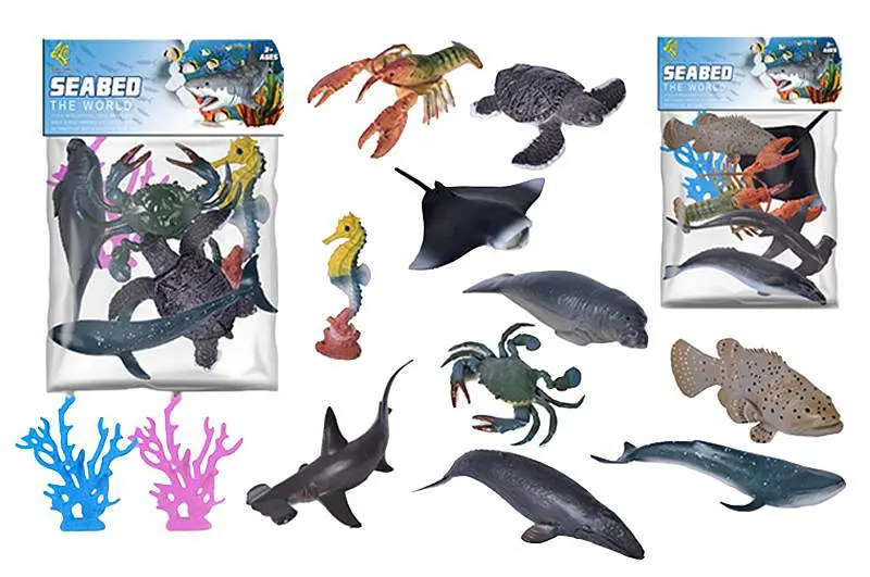 Набір морських тварин HY714-8 в кульку 6шт. р.32x3x22 см YG Toys